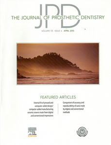 "The use of a prosthetic template to maintain the papilla in the esthetic zone for immediate implant placement by means of a radiographic procedure" - The Journal of Prosthetic Dentistry, 2012